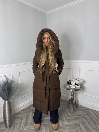 Truffle Dream coat – Chocolate brown