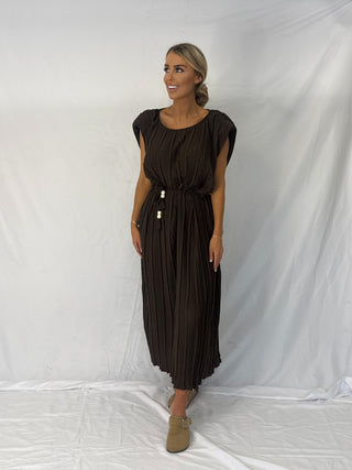 The Empress Dress Brown