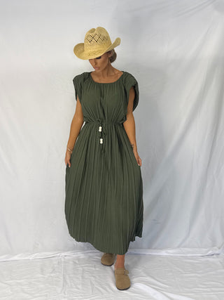 The Empress Dress Army Green