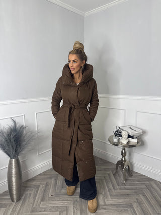 Truffle Dream coat – Chocolate brown