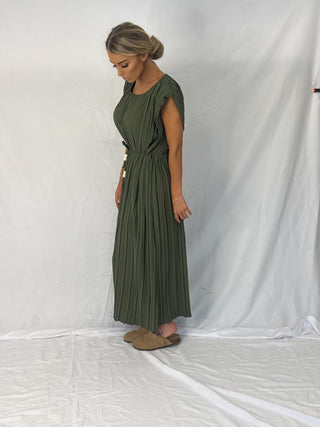 The Empress Dress Army Green