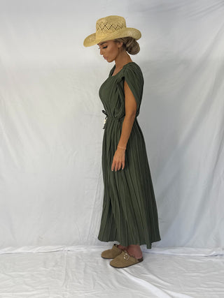 The Empress Dress Army Green