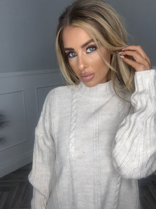 Vanilla Cloud Knit Set (cream)