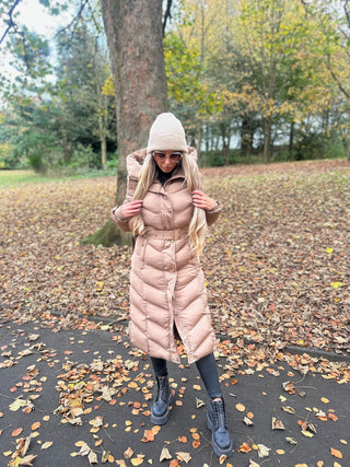 Penny padded coat - Beige