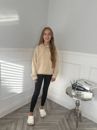 Mini luxe neutral hoody (Plain)
